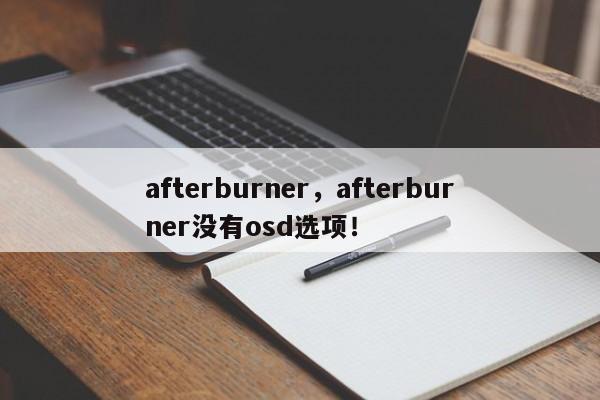 afterburner，afterburner没有osd选项！-第1张图片-天览电脑知识网