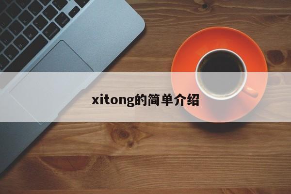 xitong的简单介绍-第1张图片-天览电脑知识网